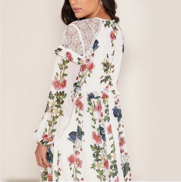 Ted Baker Maryam Oracle Layered Ruffle Dress - Picture 4 of 9